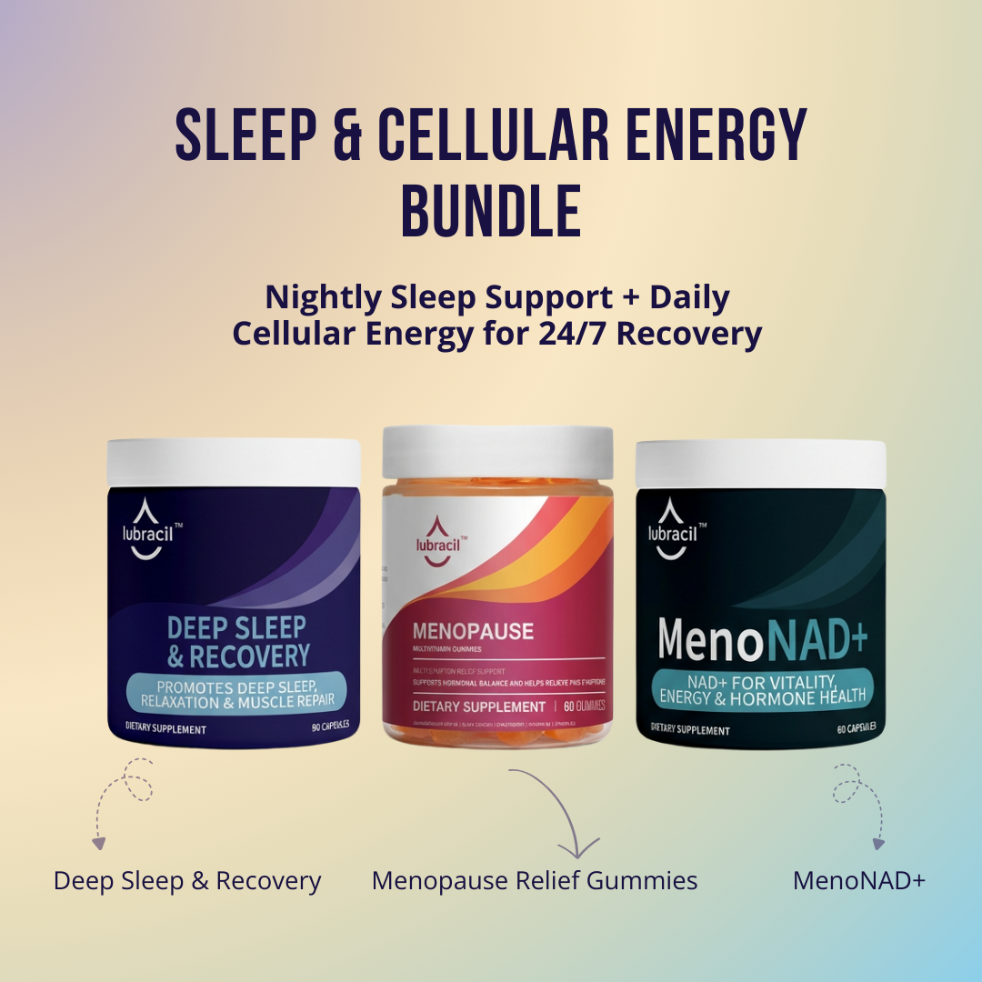 Lubracil® Deep Sleep & Recovery + Menopause Gummies + MenoNAD+