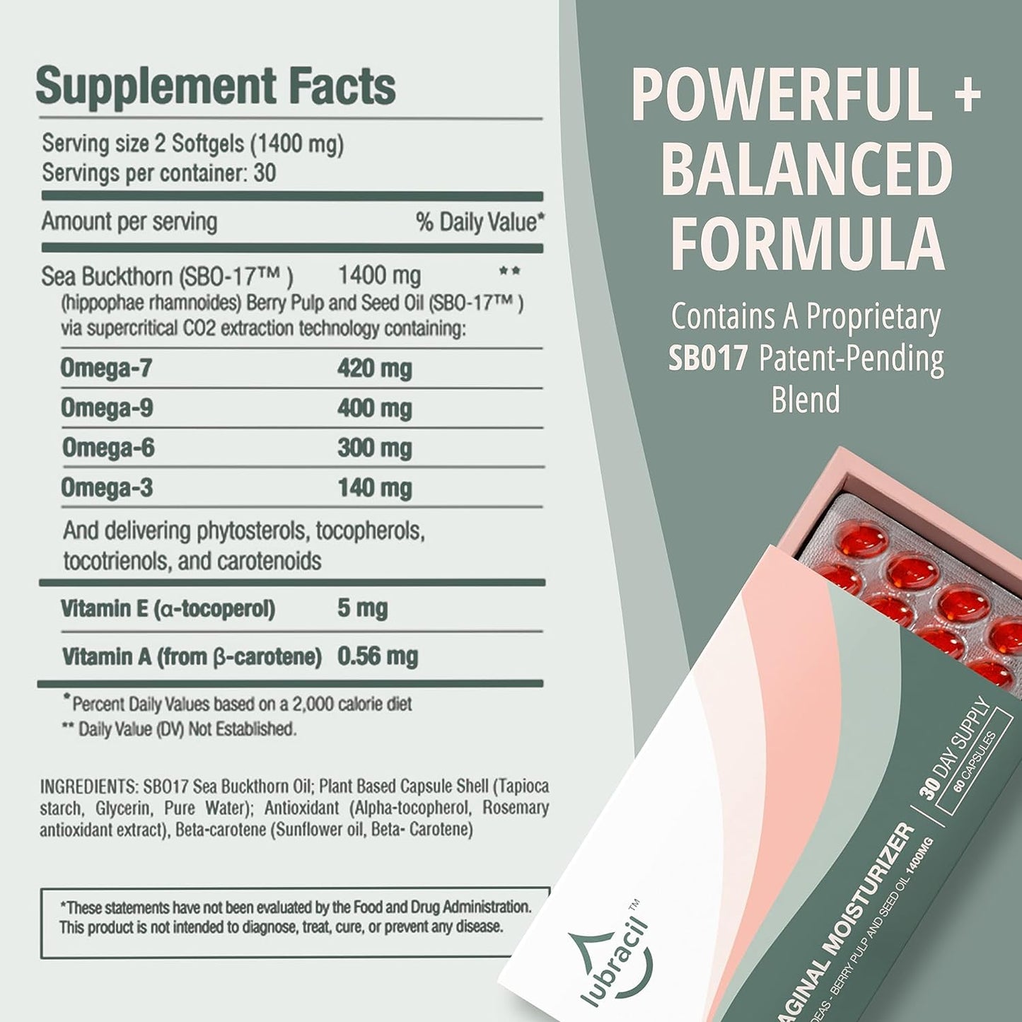 Lubracil® Oral Softgels