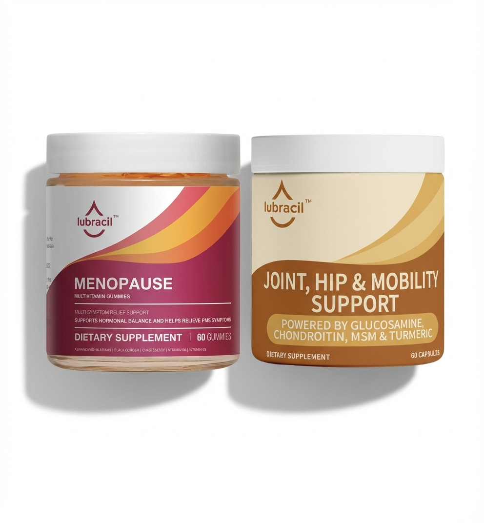 Lubracil® Joint, Hip & Mobility Support + Menopause Gummies