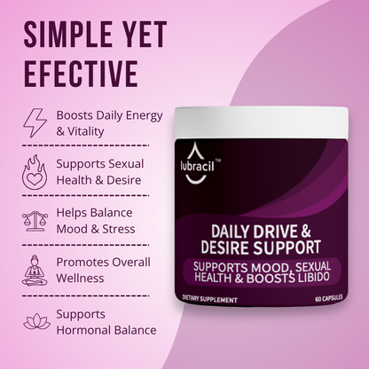 Lubracil® Daily Drive & Desire Support