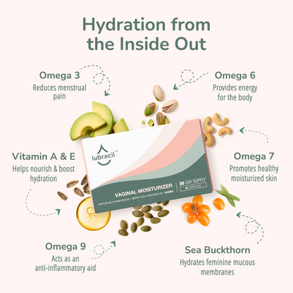 Lubracil® Vaginal Probiotic+ + Oral Softgels