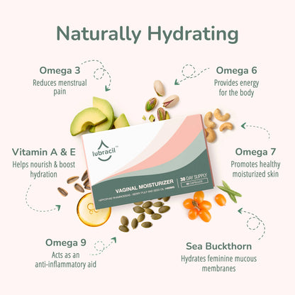 Lubracil® Vaginal Probiotic+ + Oral Softgels + Sensation Serum