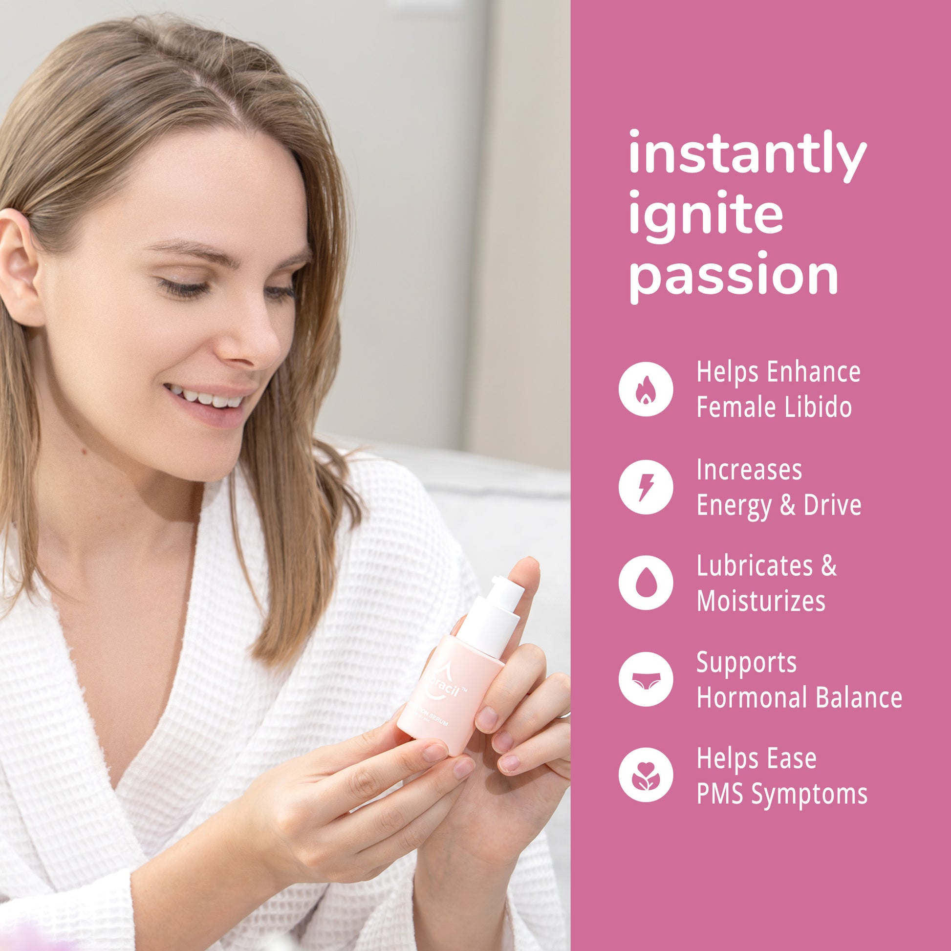 Libido & Climax Boost for Women | Lubracil Sensation Serum Libido & Climax Boost for Women | Lubracil Sensation Serum