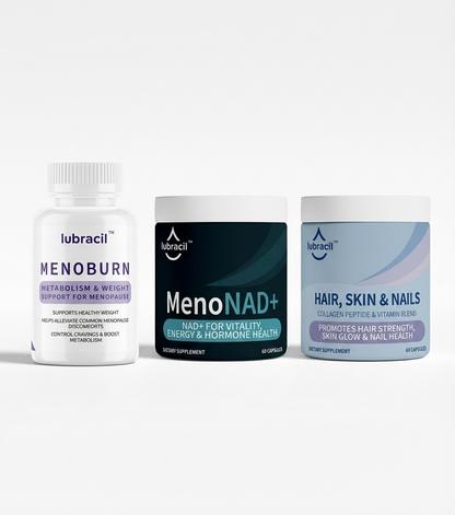 Lubracil® MenoNAD+ + Hair, Skin & Nails + MenoBurn