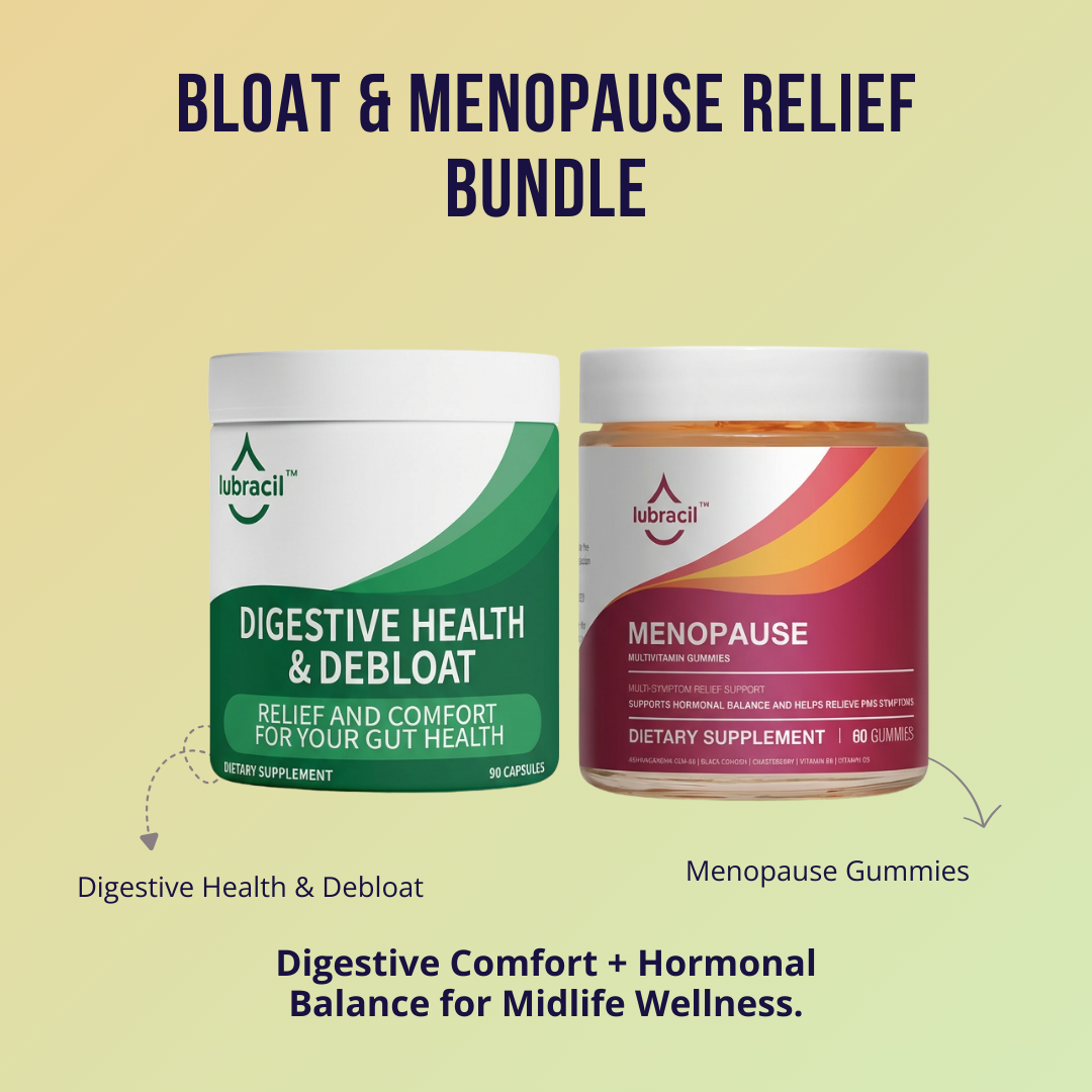Lubracil® Digestive Health & Debloat + Menopause Gummies