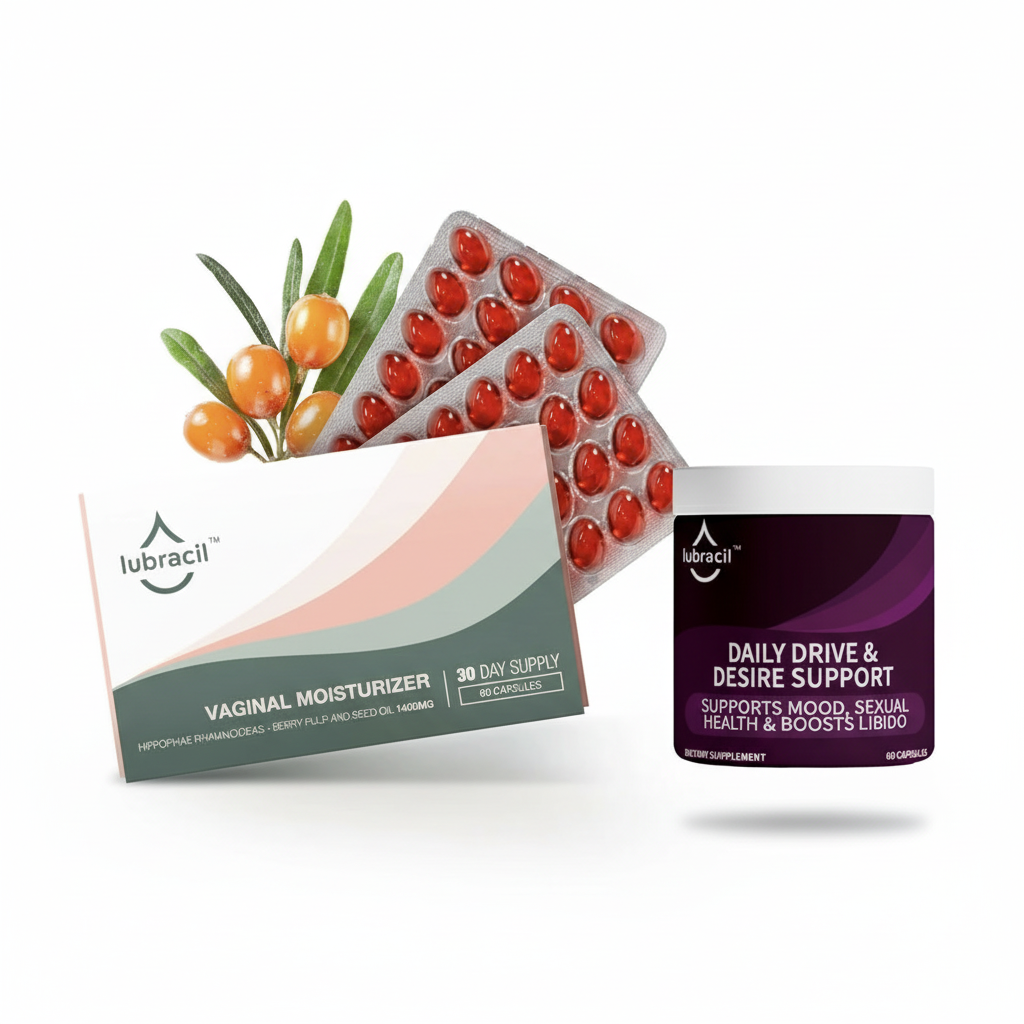 Lubracil® Daily Drive & Desire Support + Oral Softgels