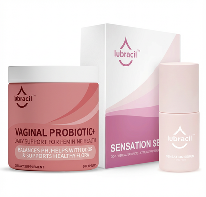 Lubracil® Vaginal Probiotic+ + Sensation Serum