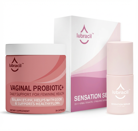 Lubracil® Vaginal Probiotic+ + Sensation Serum