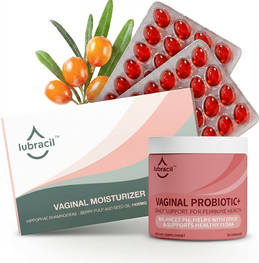 Lubracil® Vaginal Probiotic+ + Oral Softgels